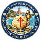 logo 30 aniversario asociacion jacobea de malaga