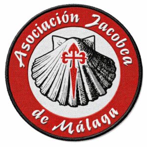 Parche textil de la Asociación Jacobea de Málaga